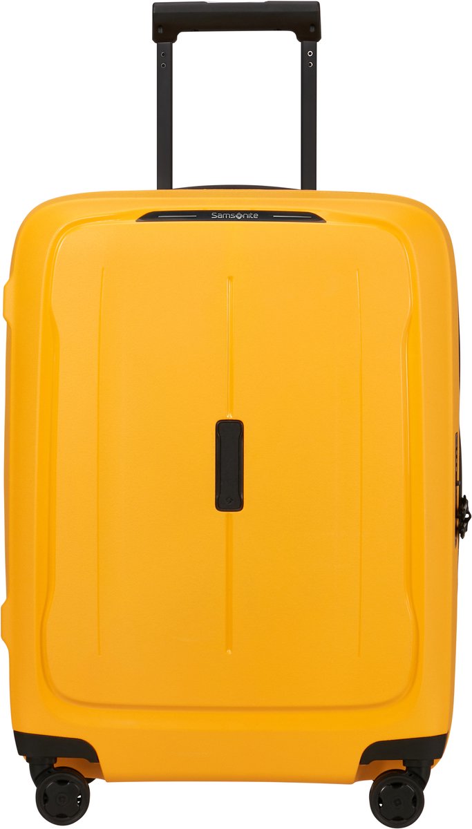 Samsonite Reiskoffer - Essens spinner 55/20 met rits - handbagage - uitbreidbaar - Radiant Yellow - 57 l