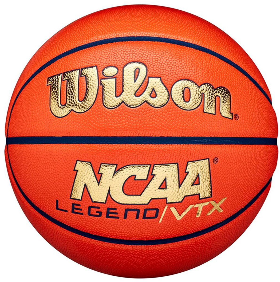 Wilson NCAA Legend VTX Gold Basketbal Maat 7 Indoor/Outdoor