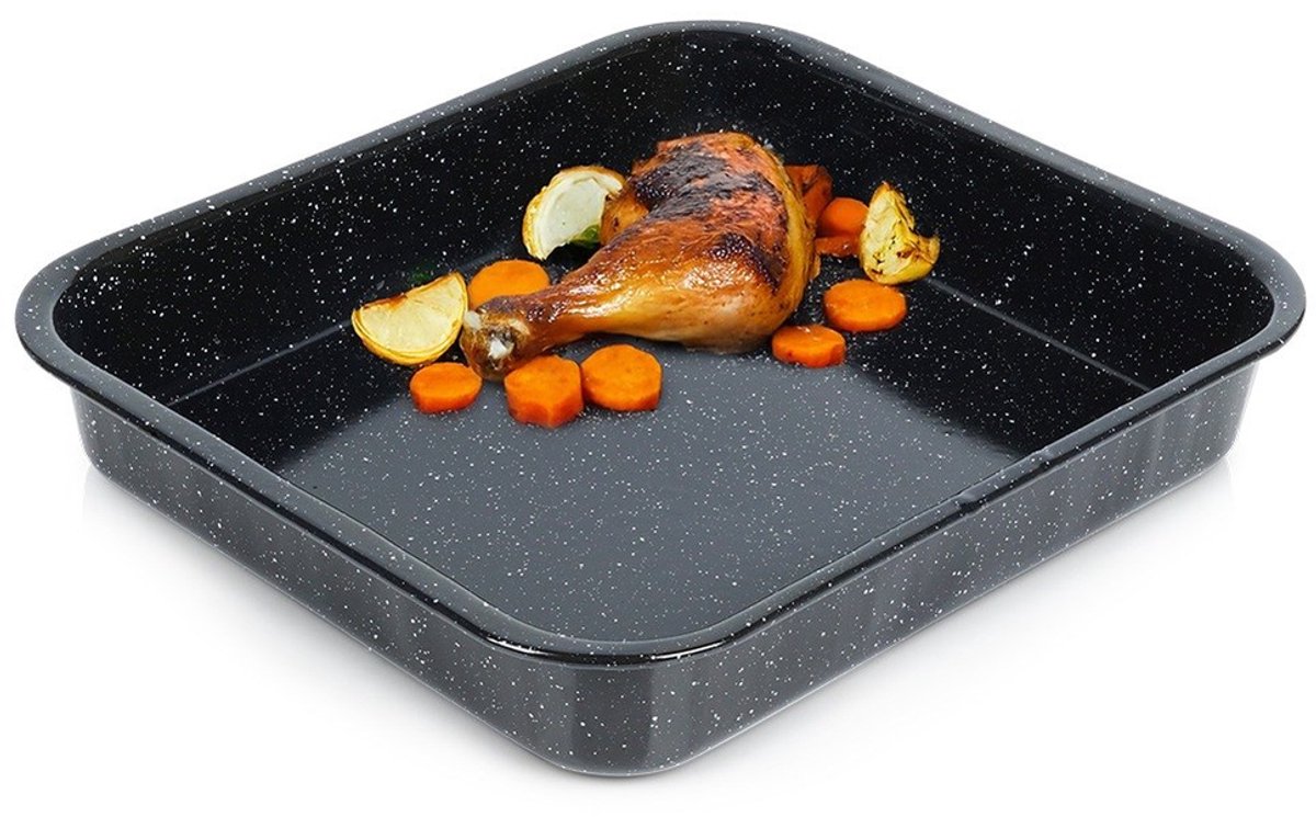 Orion - Emaliowana Braadpan - 8 L - 41,5x36,5x7 cm