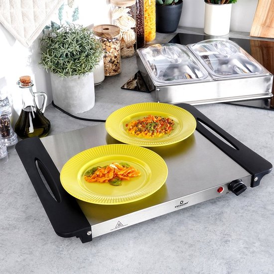 Excellent Electrics Buffetwarmer - Elektrisch - Met 2 RVS bakken - 200W — afbeelding 3