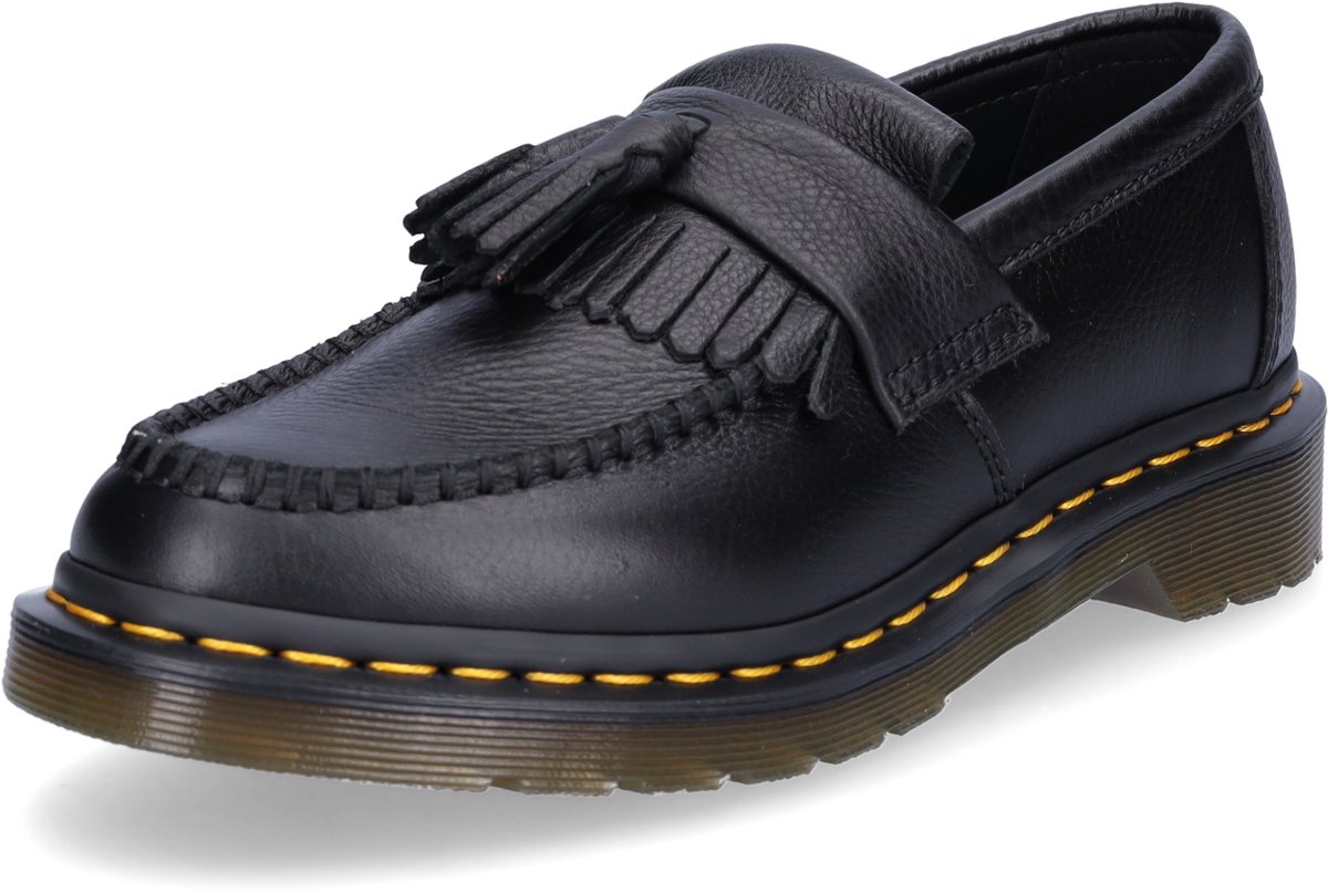 Tassel Loafer Shoes 26506001 Style Wo Flat Shoes Zwart