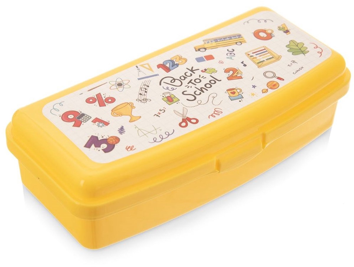 Orion Pojemnik - Lunchbox - Geel - 500 ml - Schoolbenodigdhedenmotief
