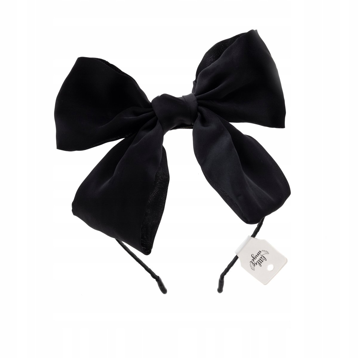 Grote Zwarte Strik Haarband - Elegant accessoire