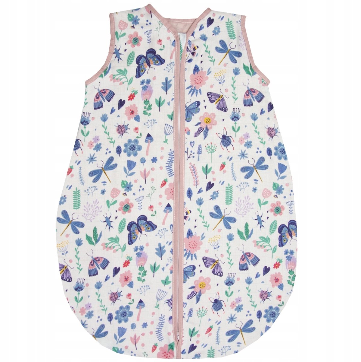 Zomer Muslin Slaapzak 56-62 0.5 TOG Katoen 100% Lichtgewicht