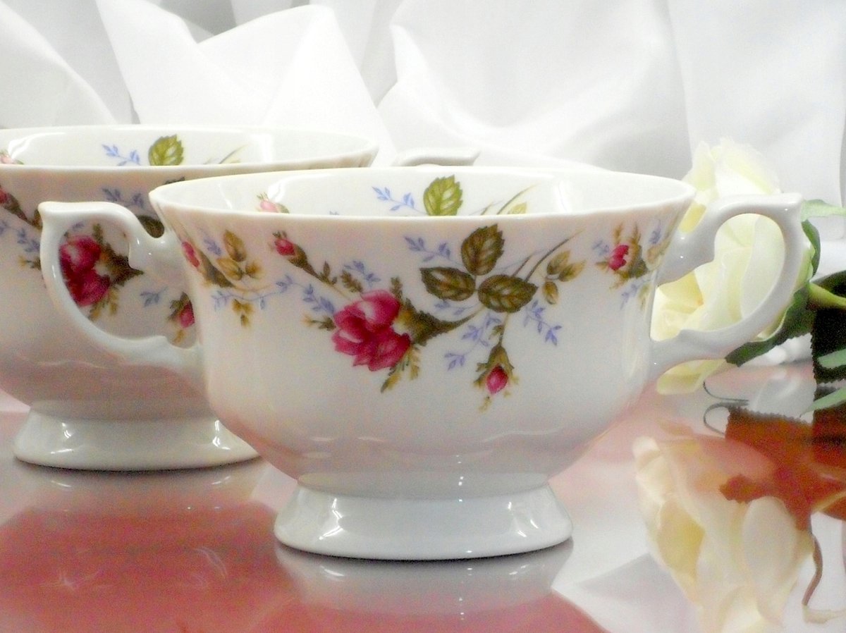 Malcer Porseleinen Bouillonkop 400ml - Iwona Decoratie 003