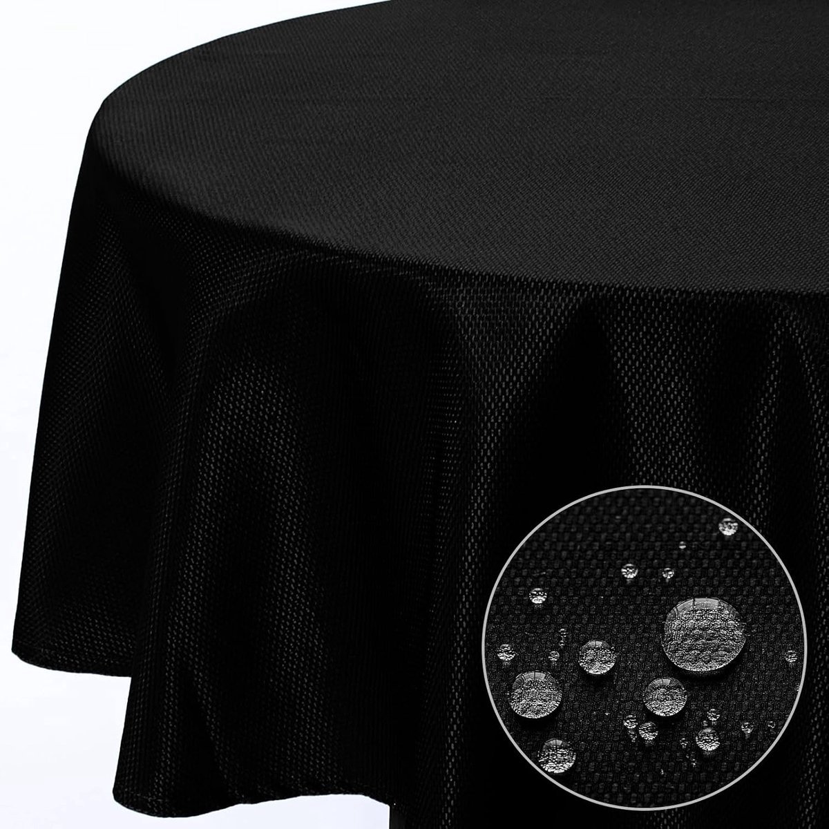 Stunq® Elegante Ronde Tafellaken van 160 cm met Geometrisch Design voor Een Stijlvolle Tafelsetting