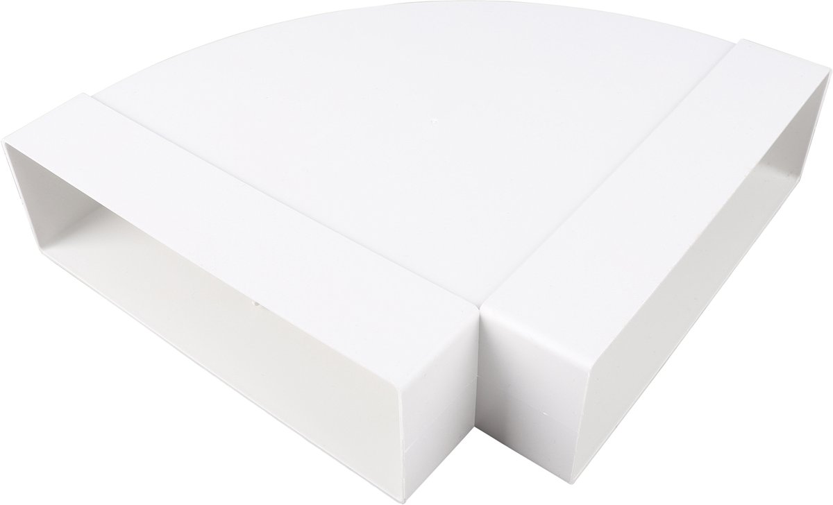 Starx hoekstuk - horizontaal - 90 gr - 204 x 60 mm - wit