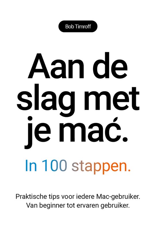Aan de slag met je mac in 100 stappen - cover