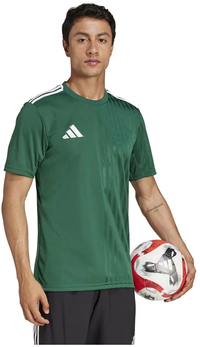 Adidas Campeon 25 T-shirt Met Korte Mouwen Groen S Man