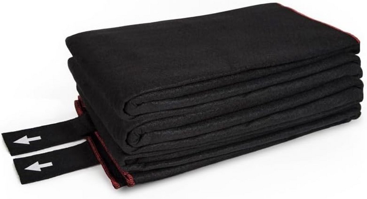 Brandblusdeken met Textielbekleding en Reflecterende Handgrepen - Gecertificeerd