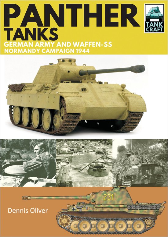 TankCraft - Panther Tanks: Germany Army and Waffen SS, Norma ... - cover