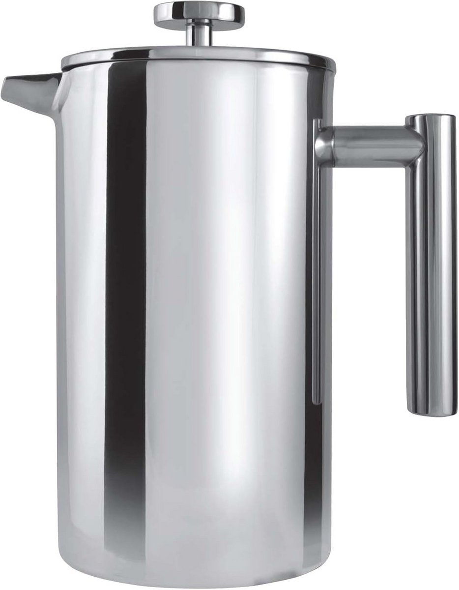 Dubbelwandige RVS Cafetière voor 6 kopjes - Houdt Koffie Lang Warm