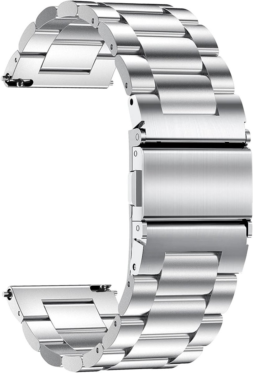 Metalen Horlogeband Rvs met Quick Release voor Heren en Dames Diverse Maten