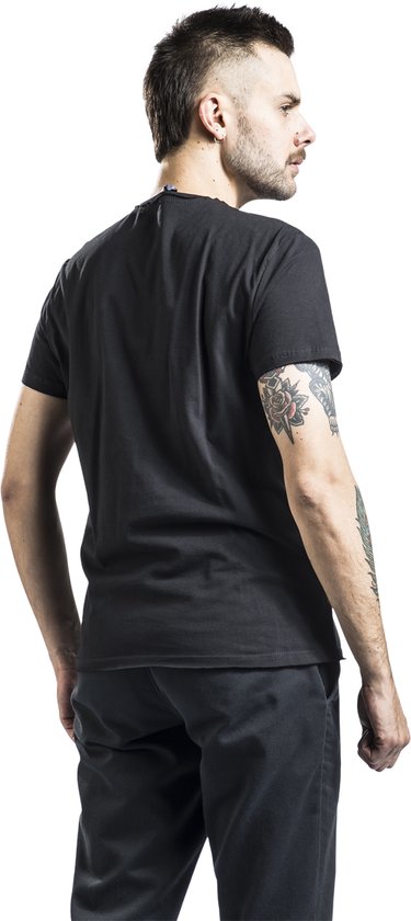 Chemise amplifiée metallica justice pour tous Zwart-Xl