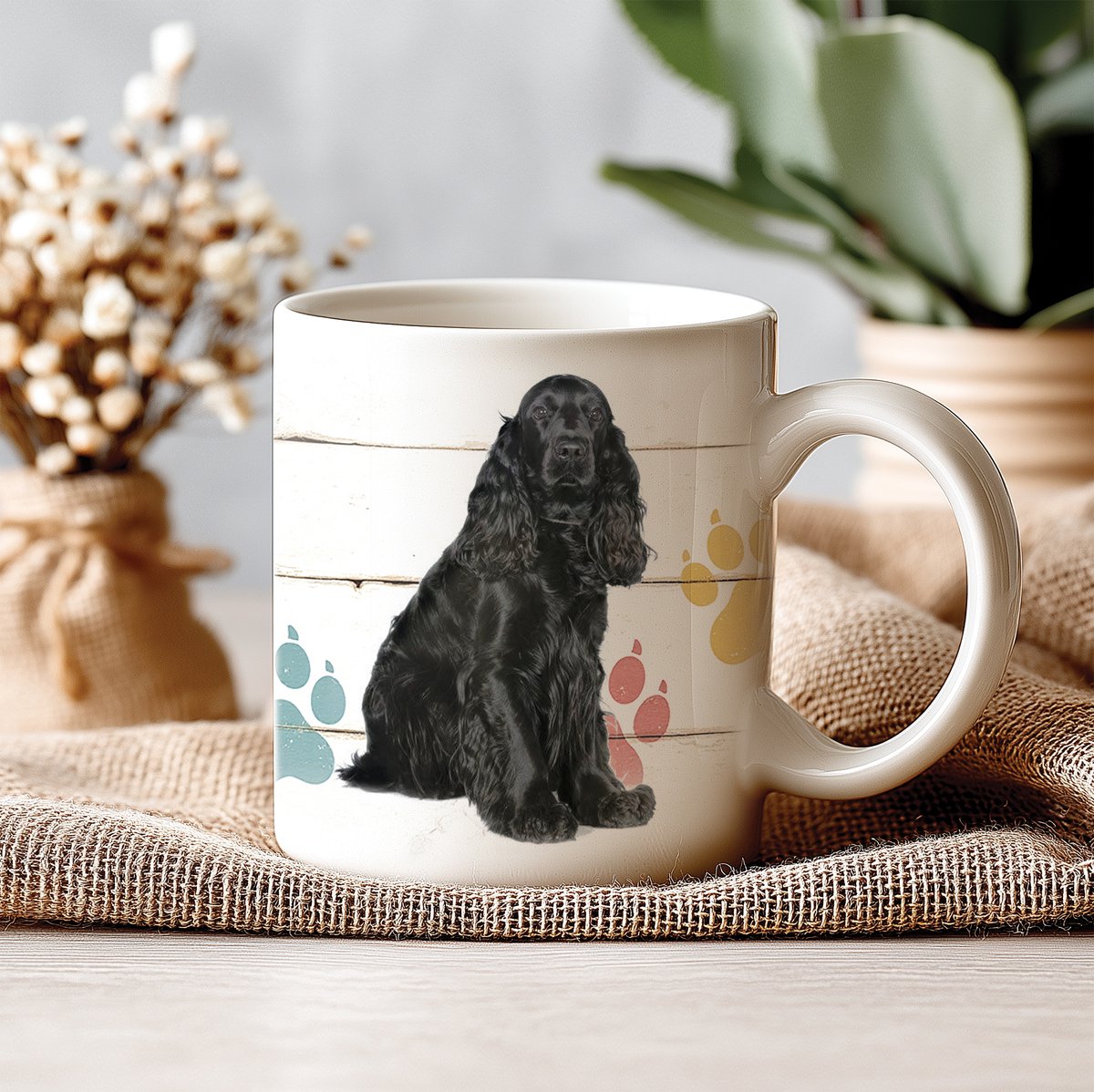 Mok - 330 ML - Hond - Engelse Cockerspaniël - Koffiemok - Theemok - Thee of Koffie - Koffiebeker - Koffietas Geschenk Cadeau