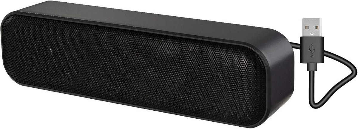 USB PC Luidspreker Mini Soundbar met 3D Surround Stereo voor Laptop en Desktop