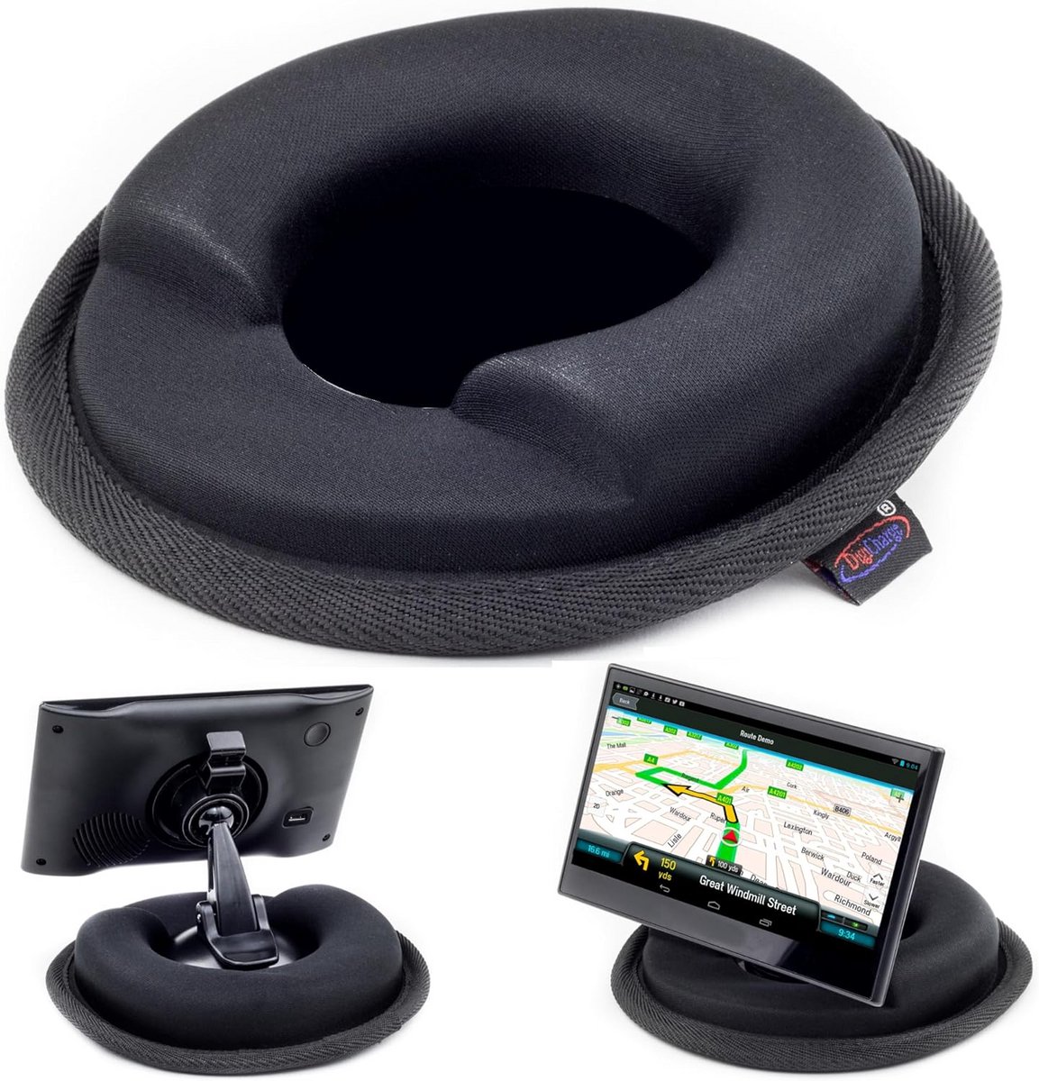 Anti-Slip Dashboardhouder voor GPS Navigatie met Zuignap - Universele Autostandaard