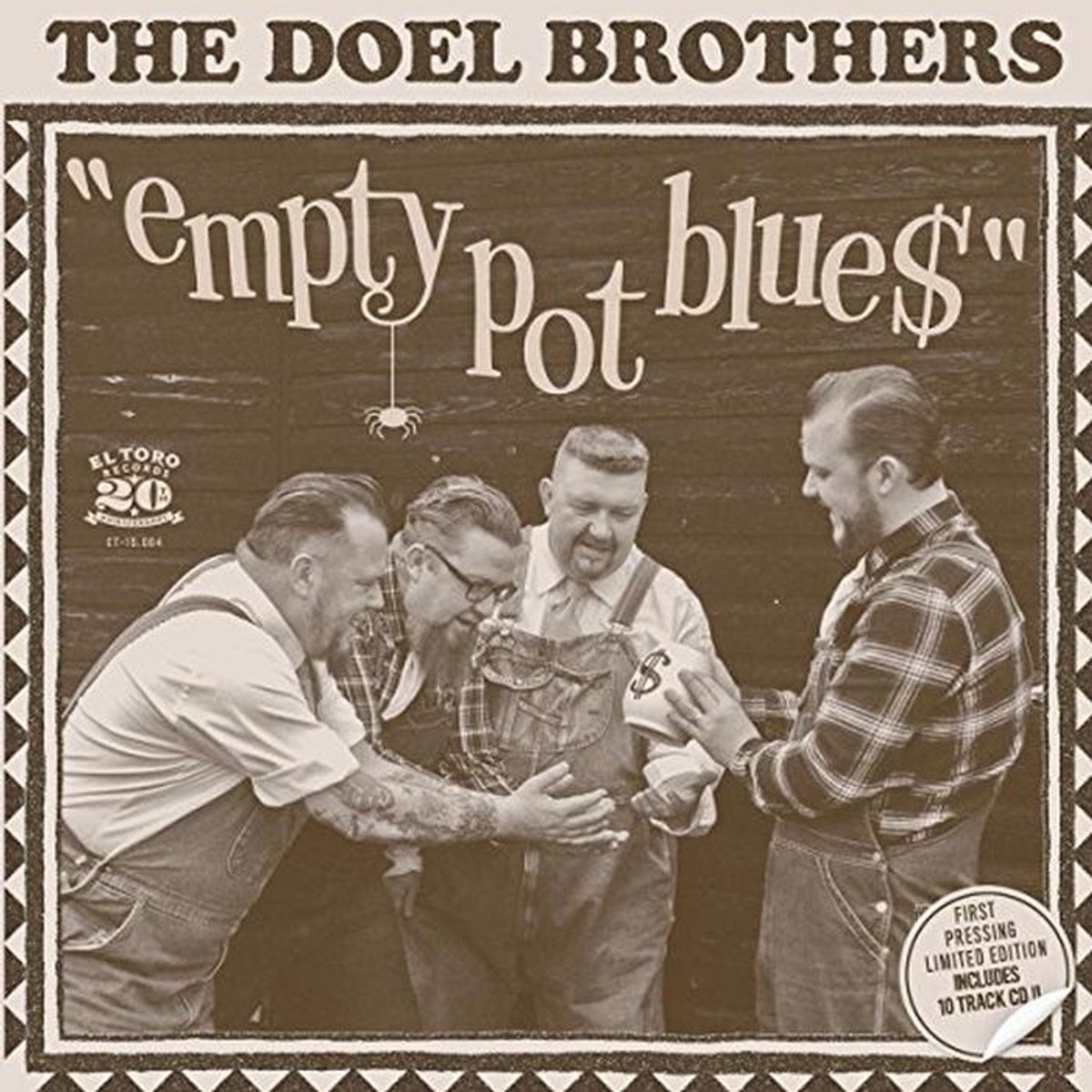 Lege Pot Blauw – Honky-Tonk-Billy Muziek met CD
