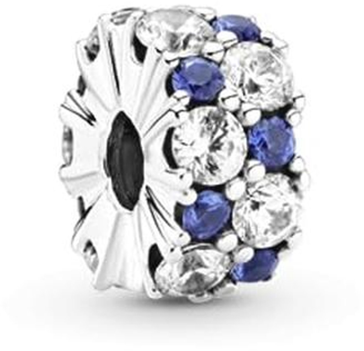 Timeless Clip Charms met Fonkelende Rijen voor Armbanden