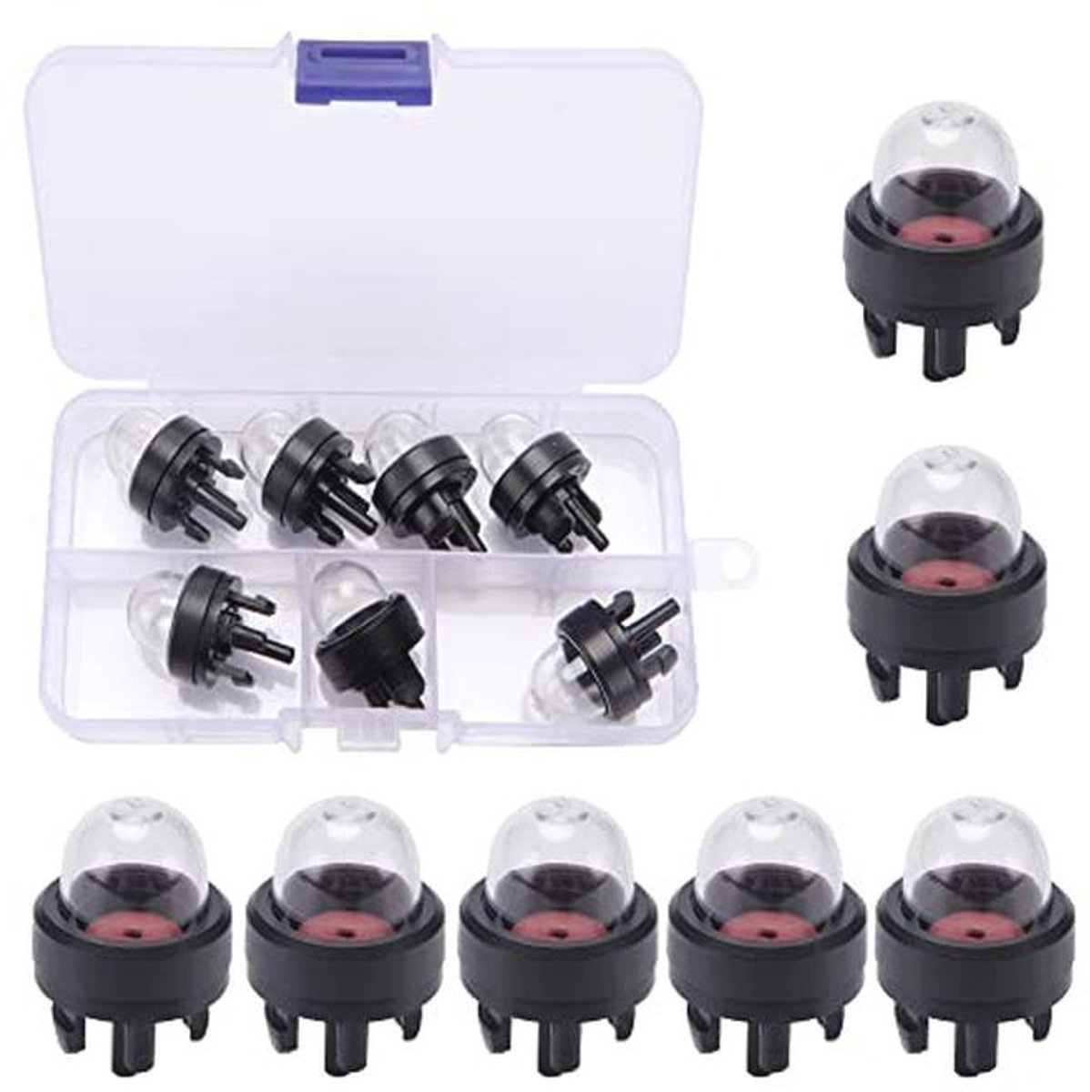 7 Stuks Snap-in Primer Bulb voor Carburateur en Motoren