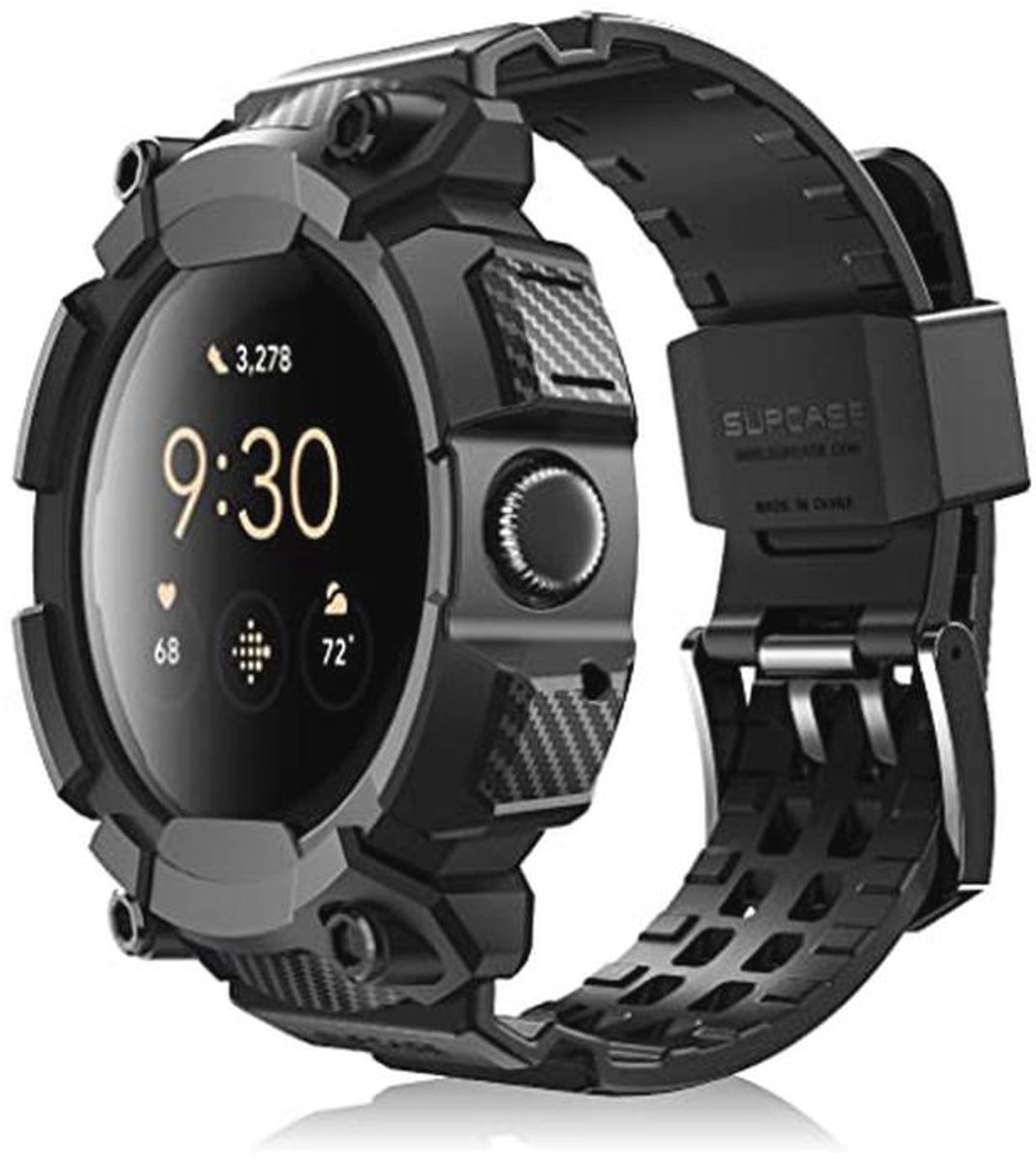Armband beschermhoes voor Google Pixel Watch 41 mm - Robuuste bumper met reservearmband