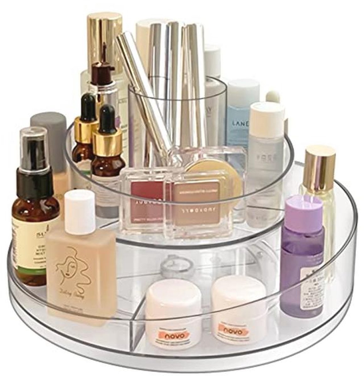 360 Graden Roterende Make-up Organizer voor Cosmetica en Sieraden