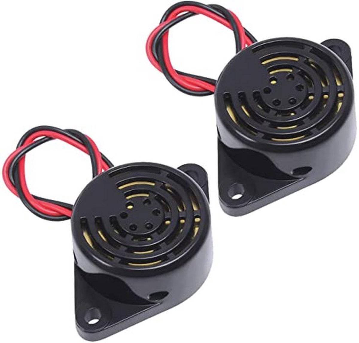 Actieve piezo zoemer 2 stuks - 100 dB alarmgeluid voor doe-het-zelf projecten