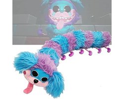 Zacht gevuld pluche speelgoed PJ Pug-a-Pillar 60 cm - Decompressiespeelgoed voor kinderen en volwassenen
