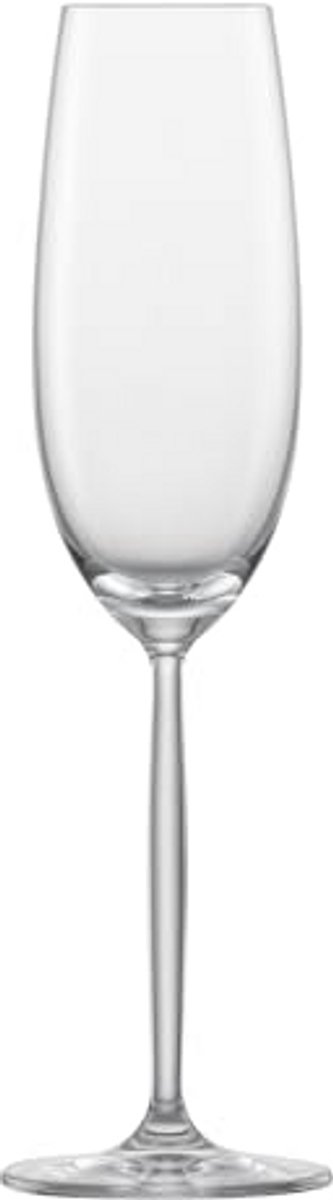 Elegante champagneglazen set van 4 met mousseerpunt - vaatwasmachinebestendig Tritan-kristal