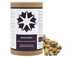 Drijvend voedsel voor siervissen – gevriesdroogde Artemia kubussen (1L = 90g)