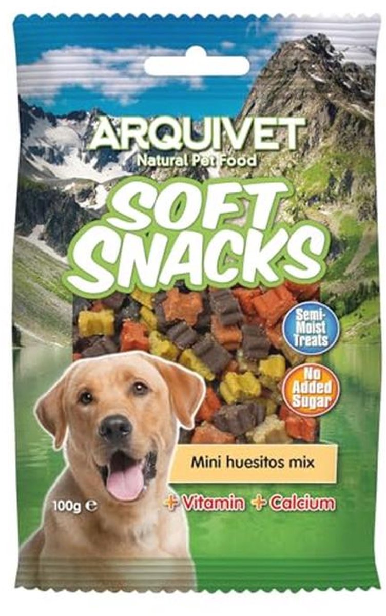 Gezonde honden snacks – Mini botten mix 100g