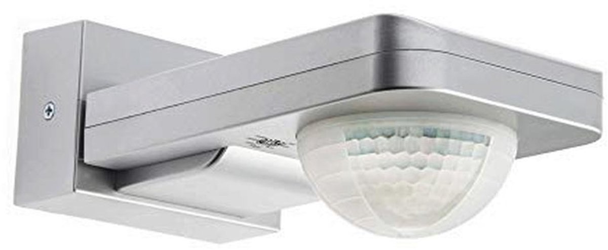 Infrarood Bewegingsmelder 360° met 3 Sensoren en Matrixlenzen - IP65, 230V, Inclusief Kruipbeveiliging & Gebiedsbegrenzing, Wand/Plafond Montage, Zilver