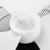 Set Van 3 Kunststof Ventilatorbladen – 27 Cm Diameter, Asgat 8 Mm, Wit – Geschikt Voor Vervanging