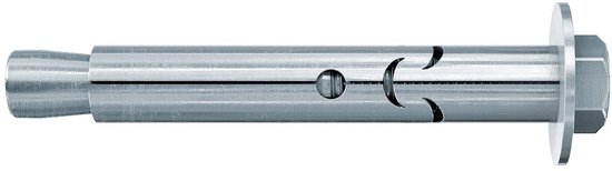 Betonplug Sleeve Anker Set M10 60mm - Betonplug voor Zware Bevestiging | bol