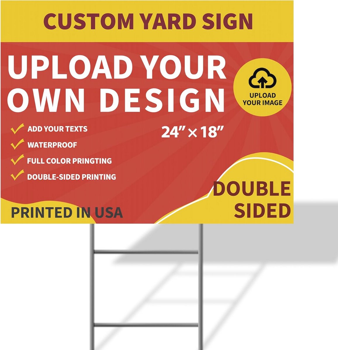 Gepersonaliseerd Tuinbord 45 x 61 cm - Aangepaste Buitenborden voor Tuinverkoop en Welkom Thuis