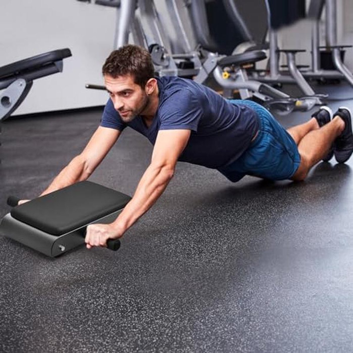 Ab Ab Roller Board 4 Wielen voor Buik - afbeelding 2