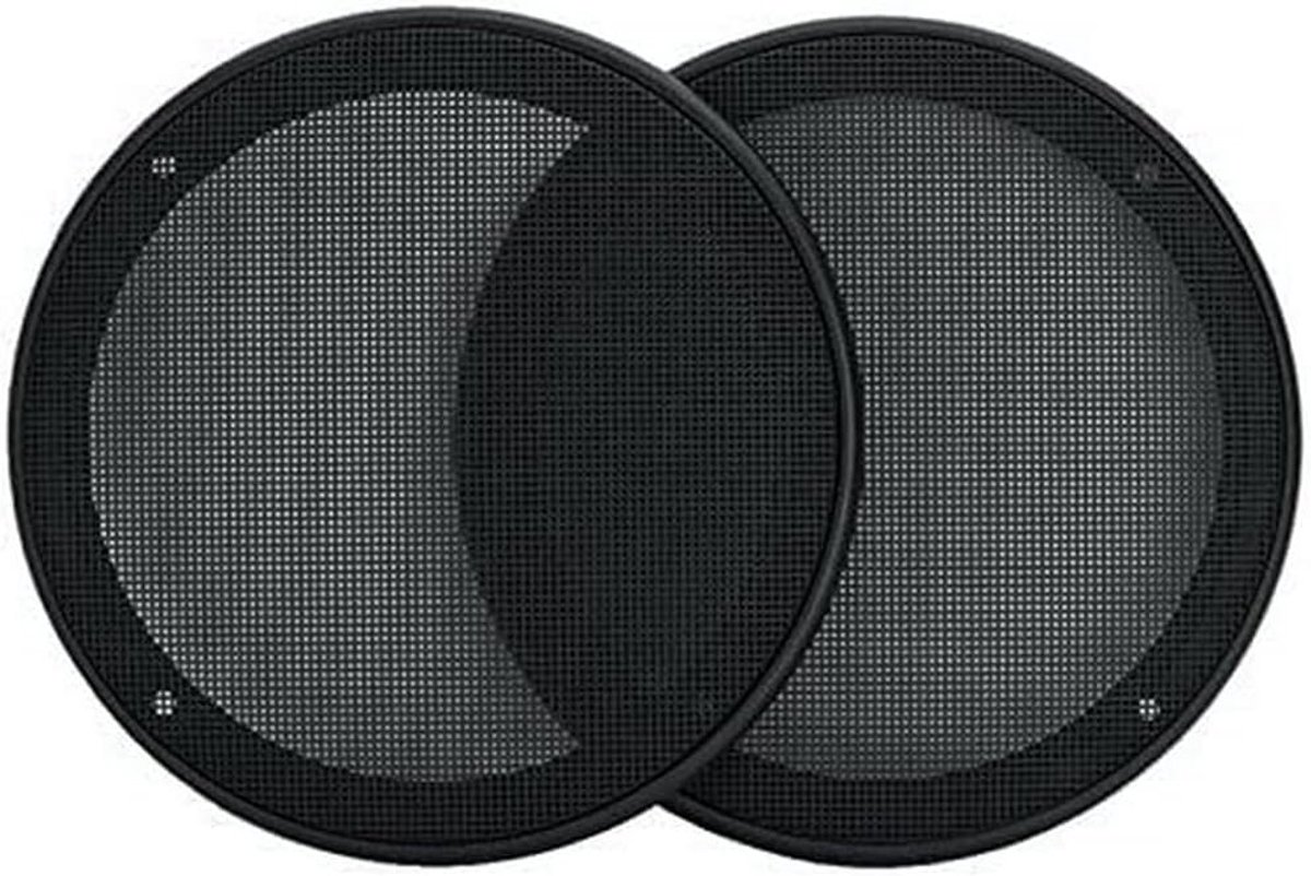 2 Stuks Luidsprekergrills voor Auto - Universele Beschermroosters 13 cm