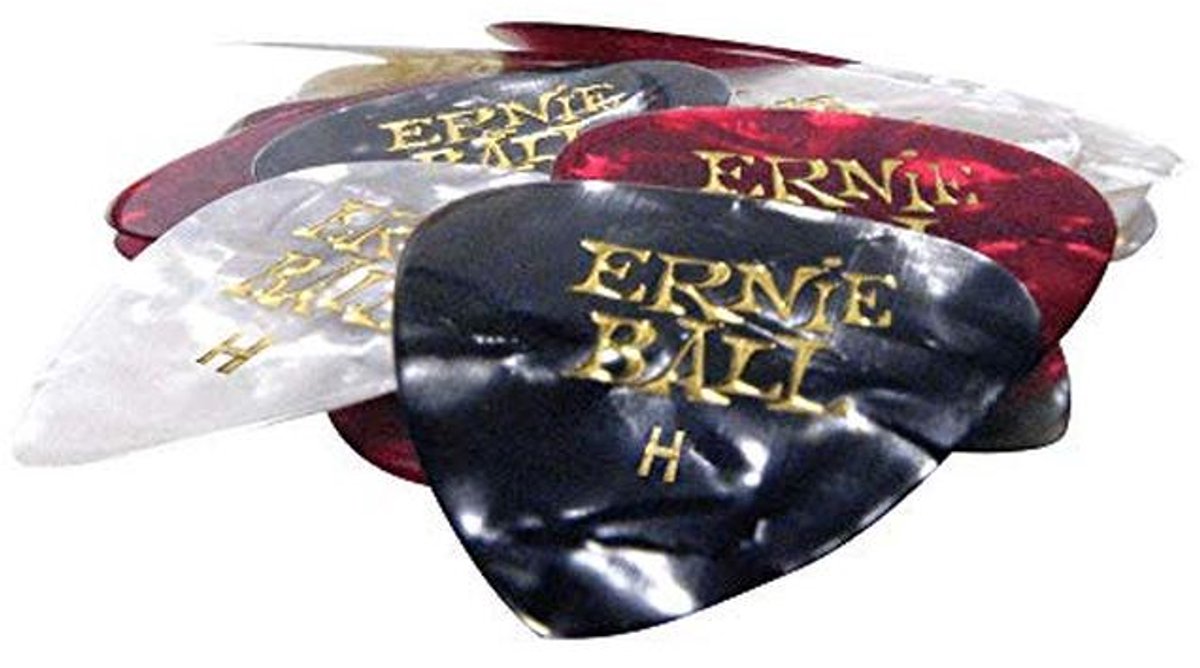 Assorted Color Pearloid Gitaarplectrums - Set van 24