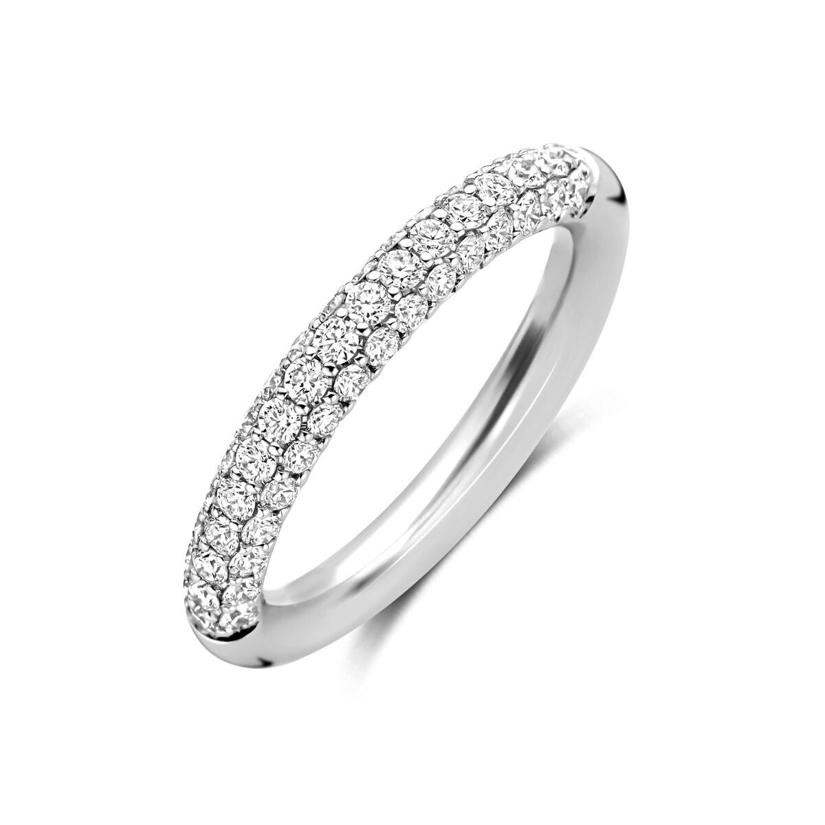 14K Witgouden Ring Diamant 0.75Ct H Si 4106428