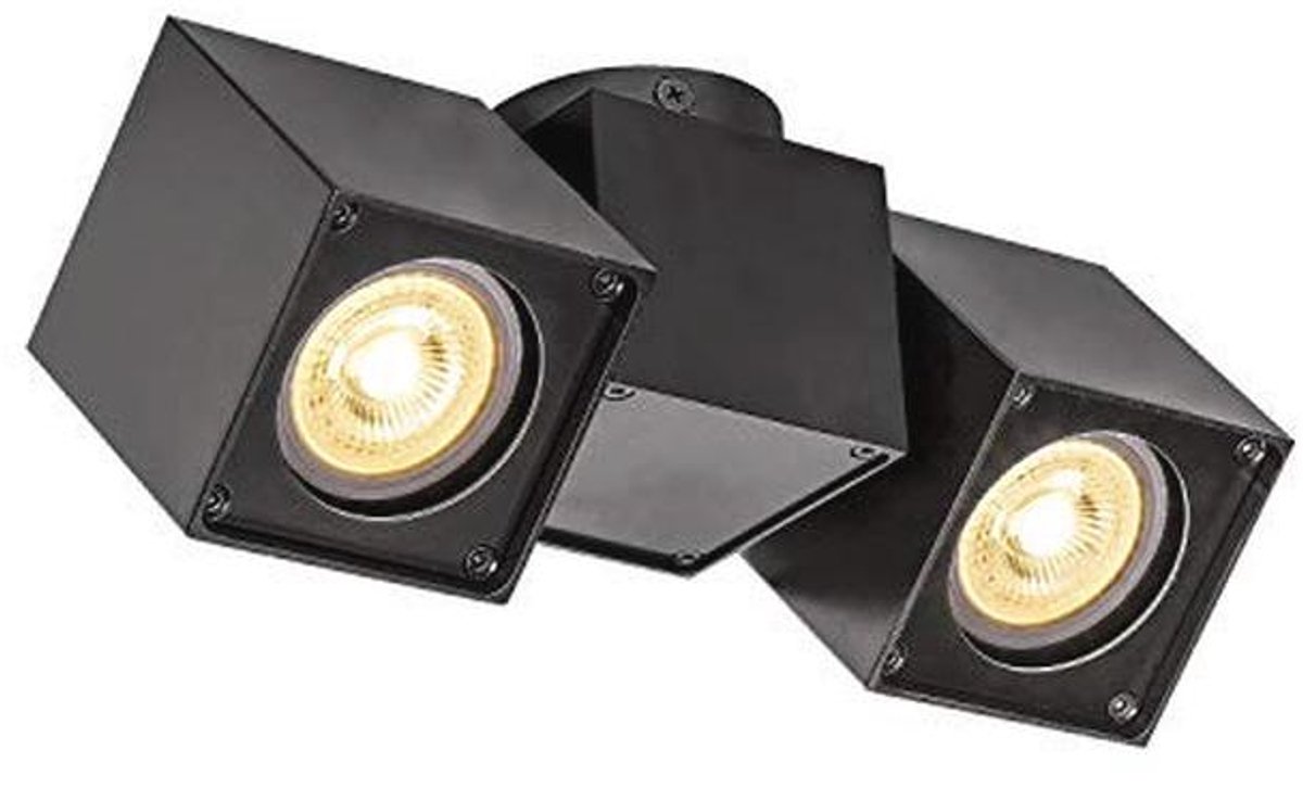Wand- en plafondverlichting voor binnen - GU10 50W zwart