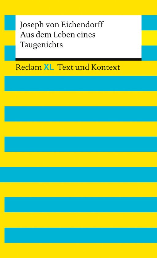 Reclam XL – Text und Kontext - Aus dem Leben eines Taugeni ... - cover