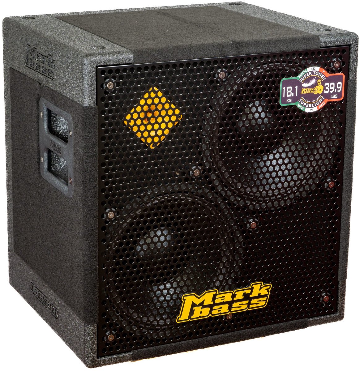 Markbass MB58R 122 P-4 (4 Ohm) 2 x 12 inch basgitaar speakerkast 600 watt