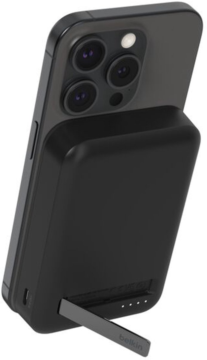 Belkin BoostCharge Pro 10000mAh Draadloze Powerbank IQ2 met Standaard - Zwart
