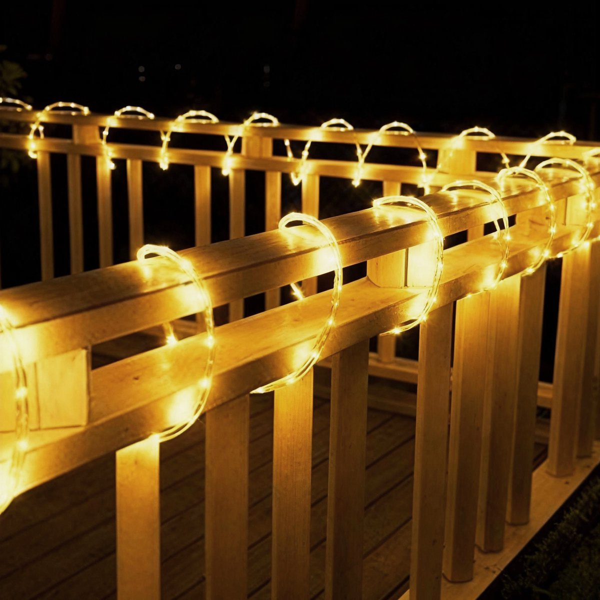 LED Lichtslang met 8 Modi, Timer & Dimmer – IP44 voor Binnen & Buiten – Warm Wit – 10m – voor Kerst & Tuin – foto 8