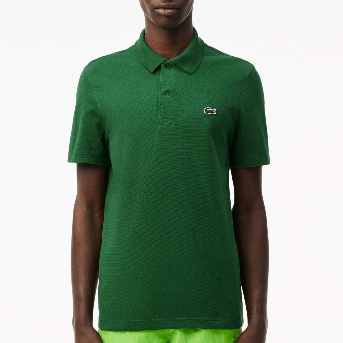 Lacoste Regular Fit Polo Heren Donkergroen