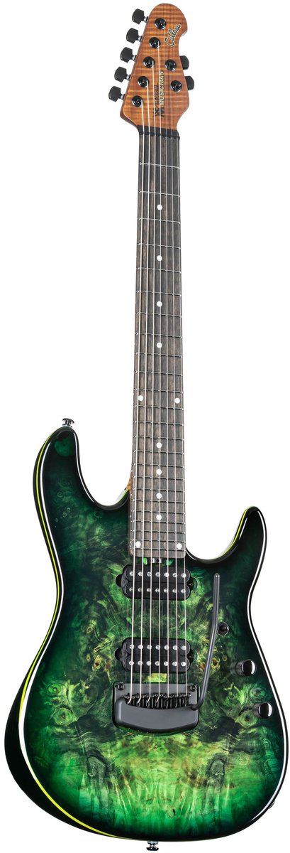 Music Man Jason Richardson Cutlass HT 7 Kokiri Forest - Elektrische gitaar