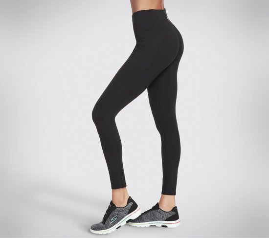 Skechers GOWALK HW LEGGING II Dames Legging - Zwart van Merkloos — afbeelding 4