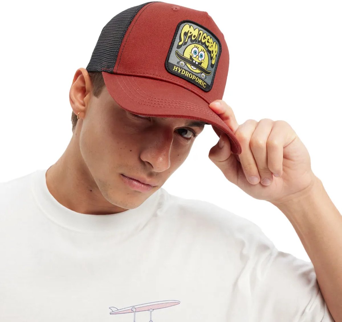 Hydroponic Sb Sk8bob Pet Rood Man,Vrouw