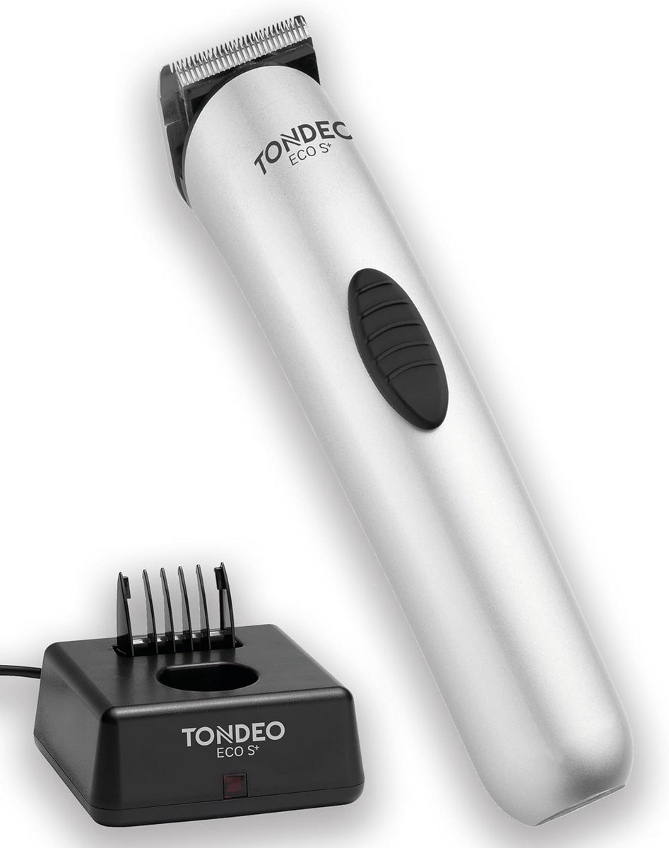 Professionele haarsnijmachine met laadstation en meerdere snijlengtes