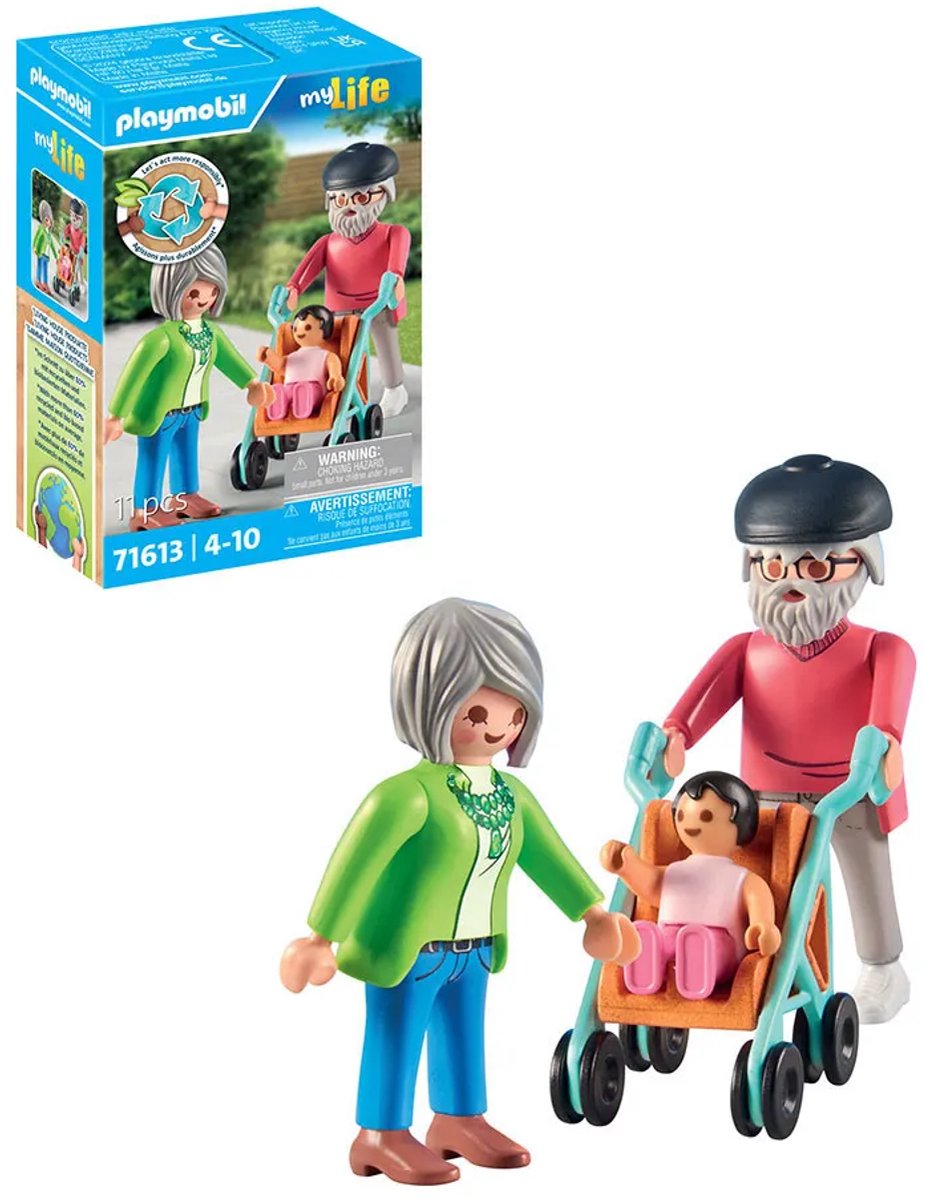 PLAYMOBIL My Life Grootouders met baby - 71613 — afbeelding 12